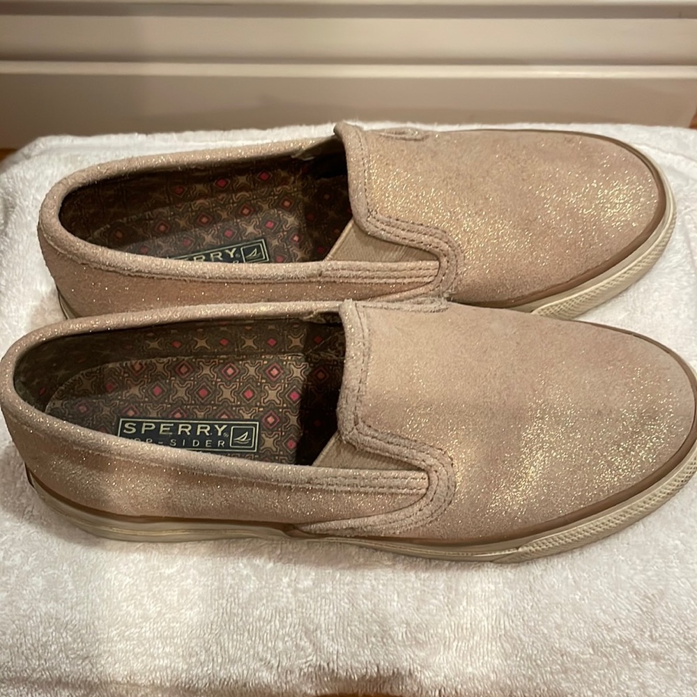 Sperry Top Sider - Glittery Gold